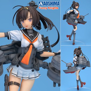 งานแท้ ฟิกเกอร์ Aoshima Funny Knights Kantai Collection Kan Colle คันไตคอลเลกชัน เรือรบโมเอะ Akizuki อะกิซุกิ