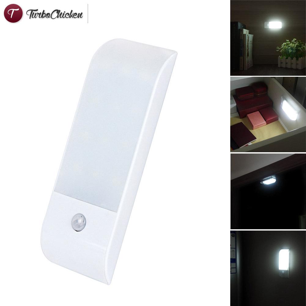 T⋄ Motion Sensor LED Night Light 12 LEDs Magnetic Strip Stick-on Wardrobe Cabinet Cupboard Lighting