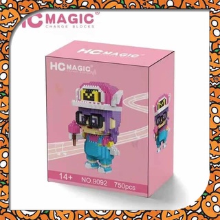 Chamaa Arale อาราเล่ 9092 - ดร.สลัมป์ size Jumbo (750ชิ้น) - HC magic นาโนบล็อก ตัวต่อ Nanoblock Jumbo