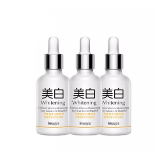 สินค้าขายดี เซรั่มนมข้าว ผิวขาว Horec rice white skin beauty Essence ( เซ็ต 3 ขวด ) เซรั่มนมข้าว 15 ml.