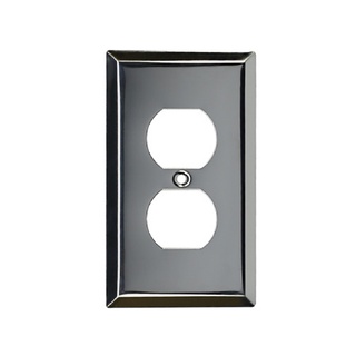 ฝาปลั๊กผนัง Outlet Cover stainless steel US standard แบบ 2 ช…