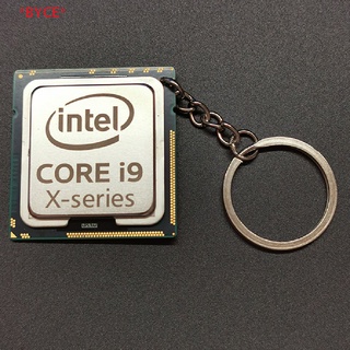 Byce&gt; ใหม่ พวงกุญแจแกะสลักเลเซอร์ CPU สีพื้น