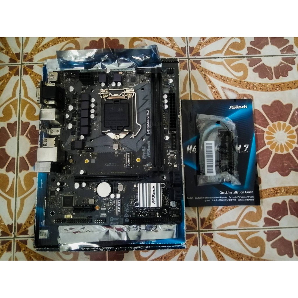 เมนบอร์ด ASRock H410M-HDV/M.2 มือสอง