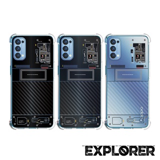 เคส OPPO Reno5 4G [ Explorer Series ] 3D Anti-Shock Protection TPU Case