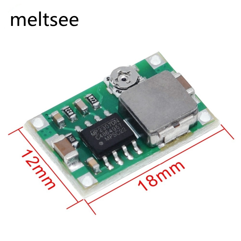 โมดูล 5 pcs Rc โมดูลเครื่องบินขนาดเล็ก Mini-360 step-down power module DC-DC 4 . 75 V - 23 V To 1v - 17v