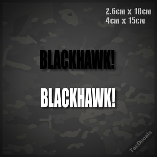 สติกเกอร์ปืน Blackhawk สติกเกอร์ติดรถยนต์ กล่องปืน