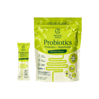 Probio 7 รสมะนาว อร่อย (Probiotics + Prebiotics + Superfoods)