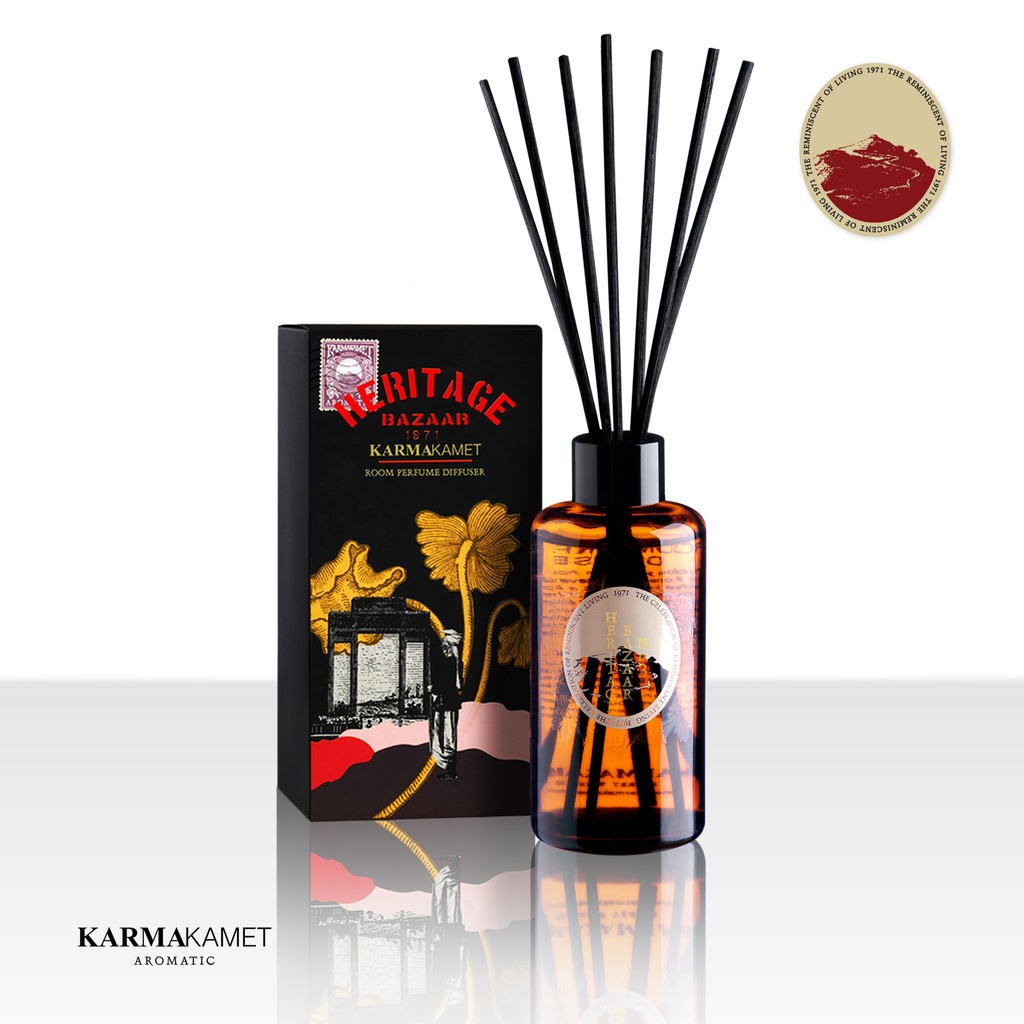 KARMAKAMET Room Perfume Diffuser Heritage Bazaars คามาคาเมต
