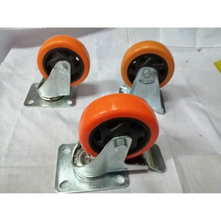 RTS. เพนกวิ้น ล้อยูรีเทน RTS. ขนาด 4นิ้ว มี 3แบบ แบบตาย(หมุน…