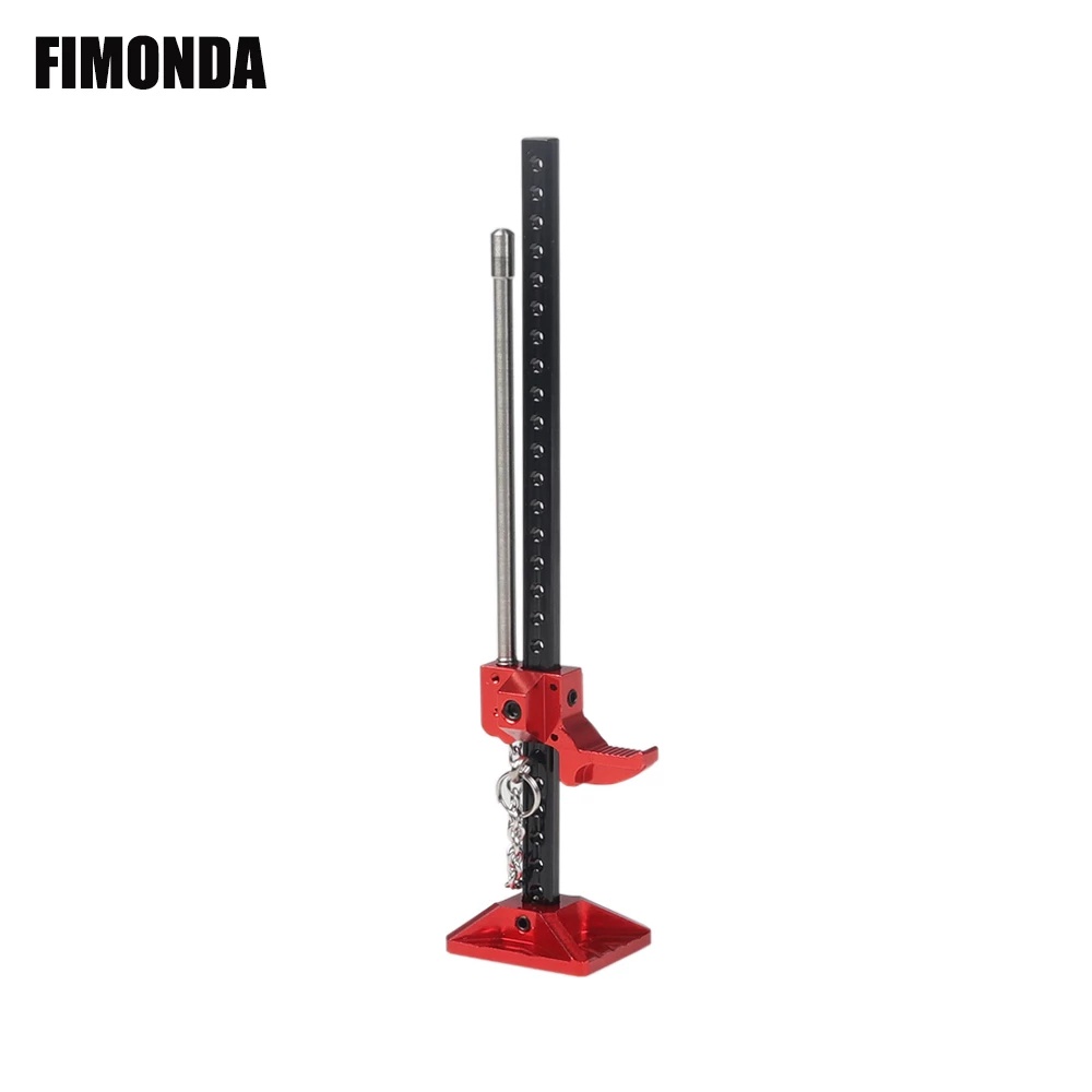 1/10 Scale อุปกรณ์เสริมโลหะ Mini Lifting Jack สําหรับรถ RC Axial SCX10 Traxxas TRX4 Tamiya CC01 RC4WD D90 D110 จําลอง