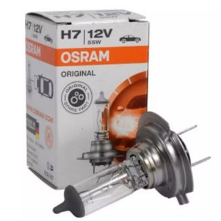 หลอดไฟ​ H7.osram 10หลอด