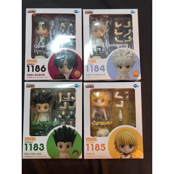 พร้อมส่ง nendoroid kuroro ด๋อย คิลัว กอน คุโรโร่ hxh hunterxhunter