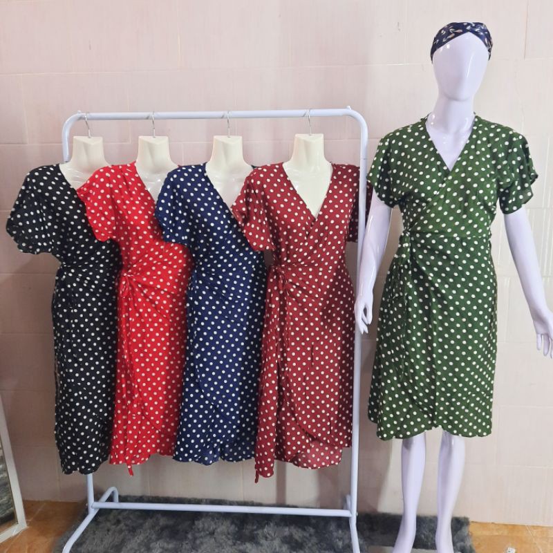 Polka Kimono / Polka Dot Dress / Floral Kimono Dress / Polka Dot / Kimono