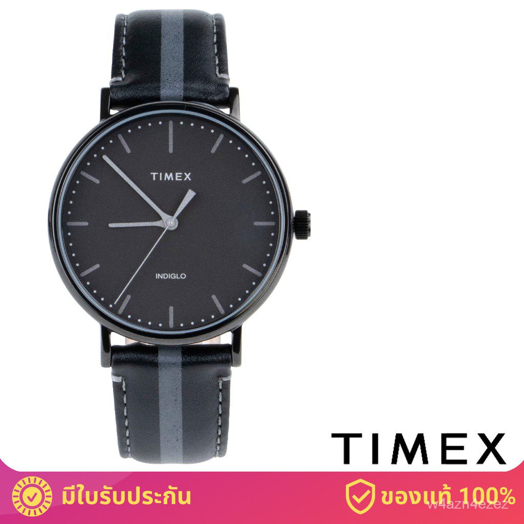 Timex TM-TWH0Y7810 นาฬิกาข้อมือผู้ชาย สีดำ y7Go