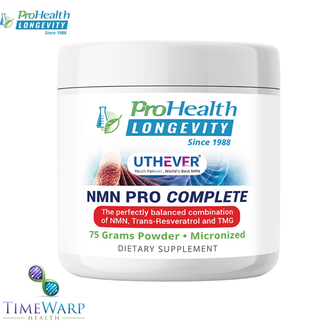 Prohealth Longevity Nmn Pro พร้อม Uthever อาหารเสริมชะลอวัย สูตร 3 In 1