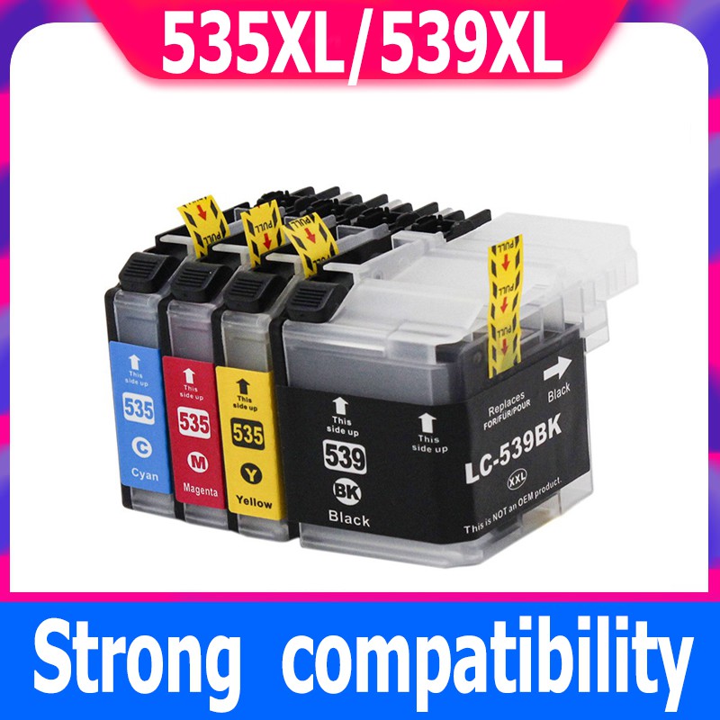 LC 535XL LC 539XL ตลับหมึก LC535 LC539 หมึก LC535XL LC539XL ตลับหมึกสำหรับ Brother DCP-J100  DCP-J10