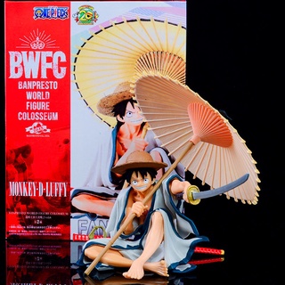 โมเดลฟิกเกอร์อนิเมะ One Piece BWFC Luffy (ver.Top Decisive Battle) 14 ซม.