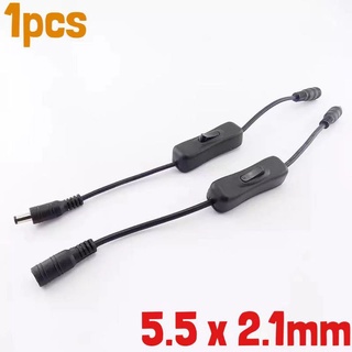 1Pcs DC 5-24V DC Switch 5.5*2.1Mm สายไฟ DC ปลั๊กหญิงสายเคเบิลอะแดปเตอร์กล้องวงจรปิด CCTV อุปกรณ์เสริม