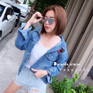 Jacket แบรนด์ดัง ดาราเซเลปใสเพียบ 🐯 งานปักแน่นสวยจร้า 🍁สไตล์สาว American eagle
