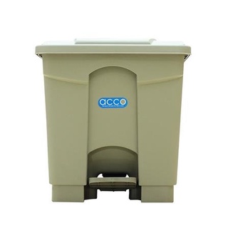 ถังขยะ ถังขยะเหยียบเหลี่ยม ACCO V018051 ขนาด 30L สีเทา
