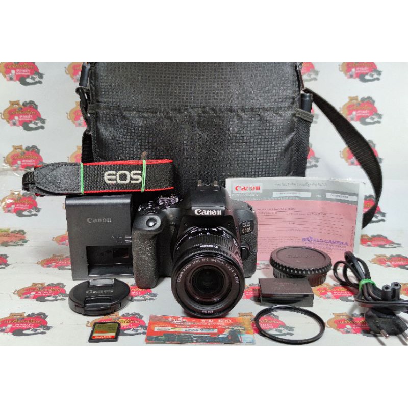 กล้อง Canon 800D+18-55 F4-5.6 IS STM กล้องมือสอง เลนส์มือสอง
