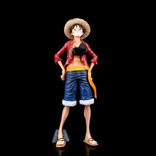 ฟิกเกอร์ One Piece Smiley Face รูปหมวกฟาง ลูฟี่ แบบเปลี่ยน