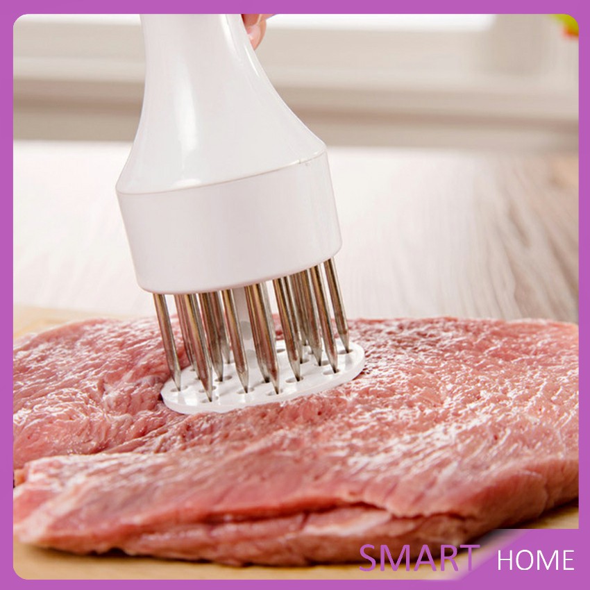 เครื่องจิ้มเนื้อ จิ้มหนังหมูกรอบ อุปกรณ์ทำเนื้อนุ่ม เครื่องใช้ในครัว ที่บดเนื้อ  Meat tenderizer - รูปที่ 3