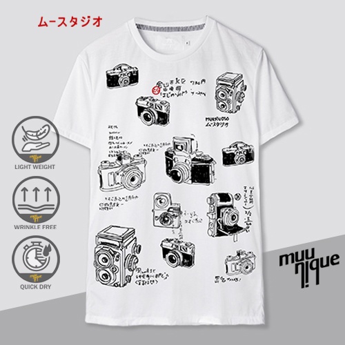 MUUNIQUE Graphic P. T-shirt เสื้อยืด รุ่น GPT-239