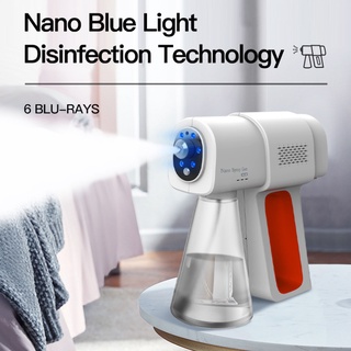 GD-08 เครื่องพ่นสารเคมีไร้สาย BLUELIGHT NANO STEAM SPRAY Gun เครื่องพ่นฆ่าเชื้อโรค NANO SPRAY