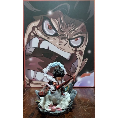 YZ STUDIO - Luffy Gear 4 Snakeman โมเดลเรซิ่นของแท้100%