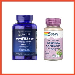 สารสกัดจากส้มแขก ( Garcinia Cambogia ) ชนิดเม็ด Super Citrimax® Garcinia Cambogia Puritans Pride