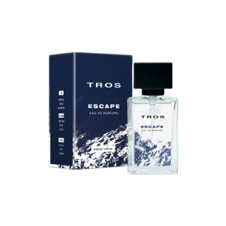 ทรอส โอเดอร์เพอร์ฟูม เอสเคป น้ำหอม 30 มล. สีฟ้า Tros Eau De Perfume Escape 30 ml.