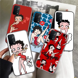 เคสนิ่ม ลาย Betty Boop สําหรับ Realme C15 C17 C20 C21 C21Y C25Y C25 C25S Narzo 20 Pro 30A 50i