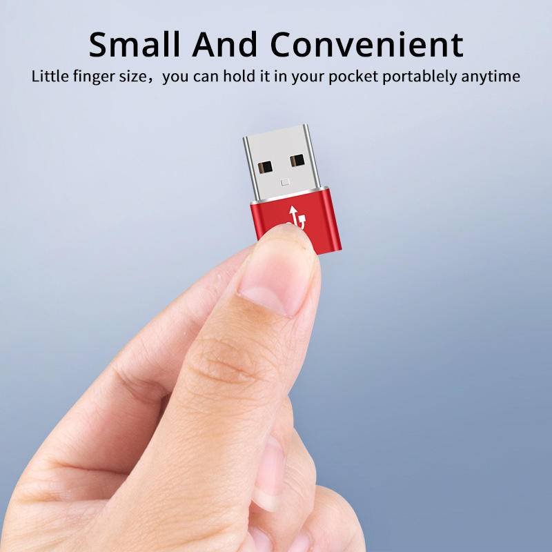 อะแดปเตอร์แปลงข้อมูล USB 3.0 เป็น USB C ตัวผู้ เป็น Type-C ตัวเมีย OTG OTG