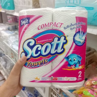 กระดาษอเนกประสงค์ Scott แพ็ค 2 ม้วนสุดคุ้ม 007960