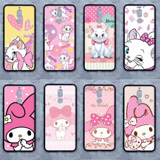 เคส Huawei Nova 2i ลายแมวมารี-เมโลดี้ ขอบนิ่มหลังแข็ง เคสมือเคสโทรศัพท์ Case เคส Tมหลังแข็ง ไม่ขูดตัวเครื่อง ไม่กัดขอบ ง