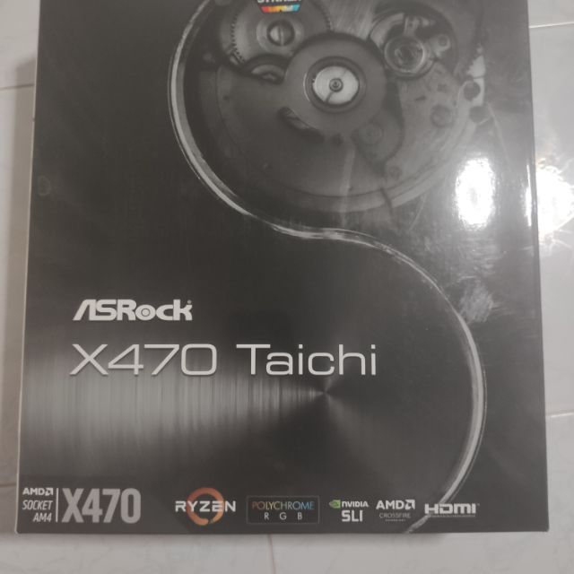 ASROCK MAINBOARD (เมนบอร์ด) AM4 X470 Taichi​ ครบกล่อง มีประกัน