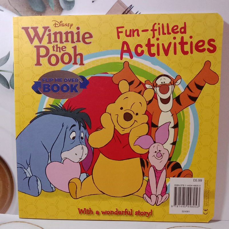 Disney winnie the pooh 2 book in  1 (Flip me over book)-ab2/2