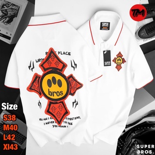 super เสื้อโปโลแขนสั้น