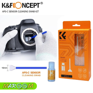 ชุดทำความสะอาดเซ็นเซอร์กล้อง KF CONCEPT 16mm APS-C SENSOR CLEANING SWAB KIT SKU.1616