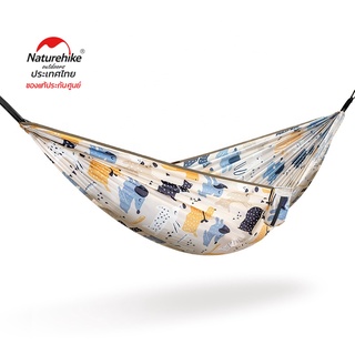 Naturehike Thailand เปล DC-C03-Leaf-printing parent-child hammock