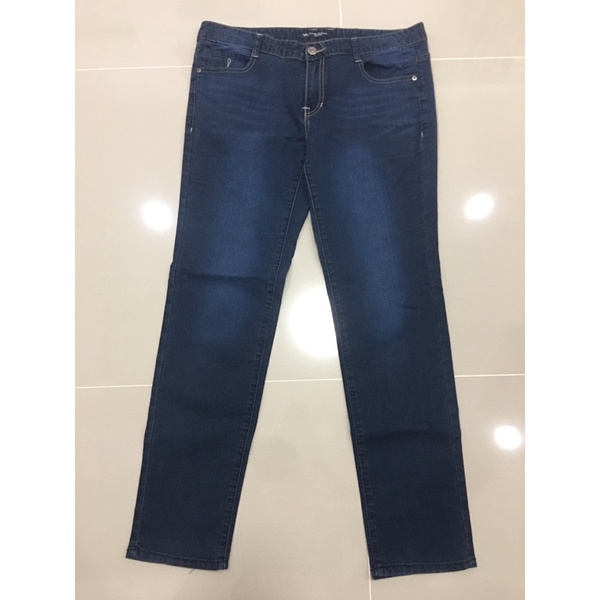 No.03 กาเกงยีนต์ BANGBANG JEANS สีเข็ม ผ้ายึดนิดหน่อยมือ2 สภาพดี สวยๆๆๆ No.03