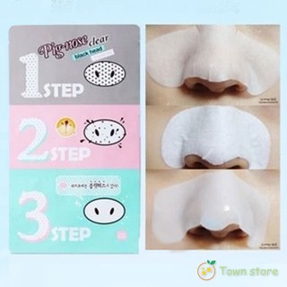 3 Steps Nose Mask Remove Blackhead Kits To Shrink Clean Pores T Zone Care Set for Women Men