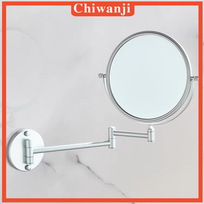 [CHIWANJI] อุปกรณ์เมาท์ขาตั้ง แว่นขยาย 3X แบบสองด้าน สําหรับใช้ในการโกนเครื่องสําอาง