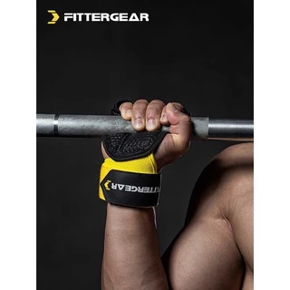 FITTERGEAR : FIRM ACT GLOVES ถุงมือออกกำลังกาย พร้อมสายรัดข้อมือ สำหรับ PULL-UPS & WEIGHT TRAINING