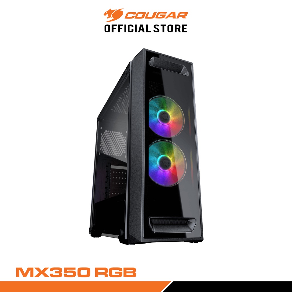 COUGAR MX350 RGB : ATX Case เคสคอมพิวเตอร์ รับประกัน 1 ปี