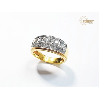 แหวน 18k. yellow gold 9.60กรัม