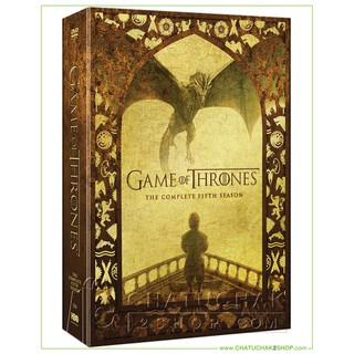 มหาศึกชิงบัลลังก์ ปี 5 (ดีวีดี ซีรีส์ (5 แผ่น)) / Game of Thrones: The Complete 5th Season DVD Series (5 discs)