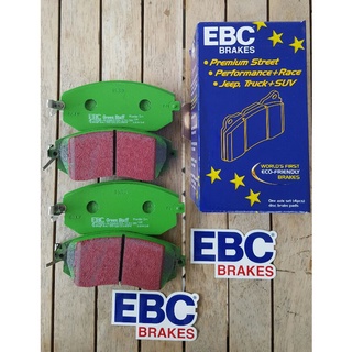 ผ้าเบรค EBC Brakes รุ่น Ultimax,  Greenstuff/ ผ้าเบรคหน้า XV รุ่นก่อน New, Forester SJ