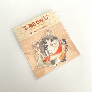 I meow you sticker set สติกเกอร์ไดคัทรูปแมว